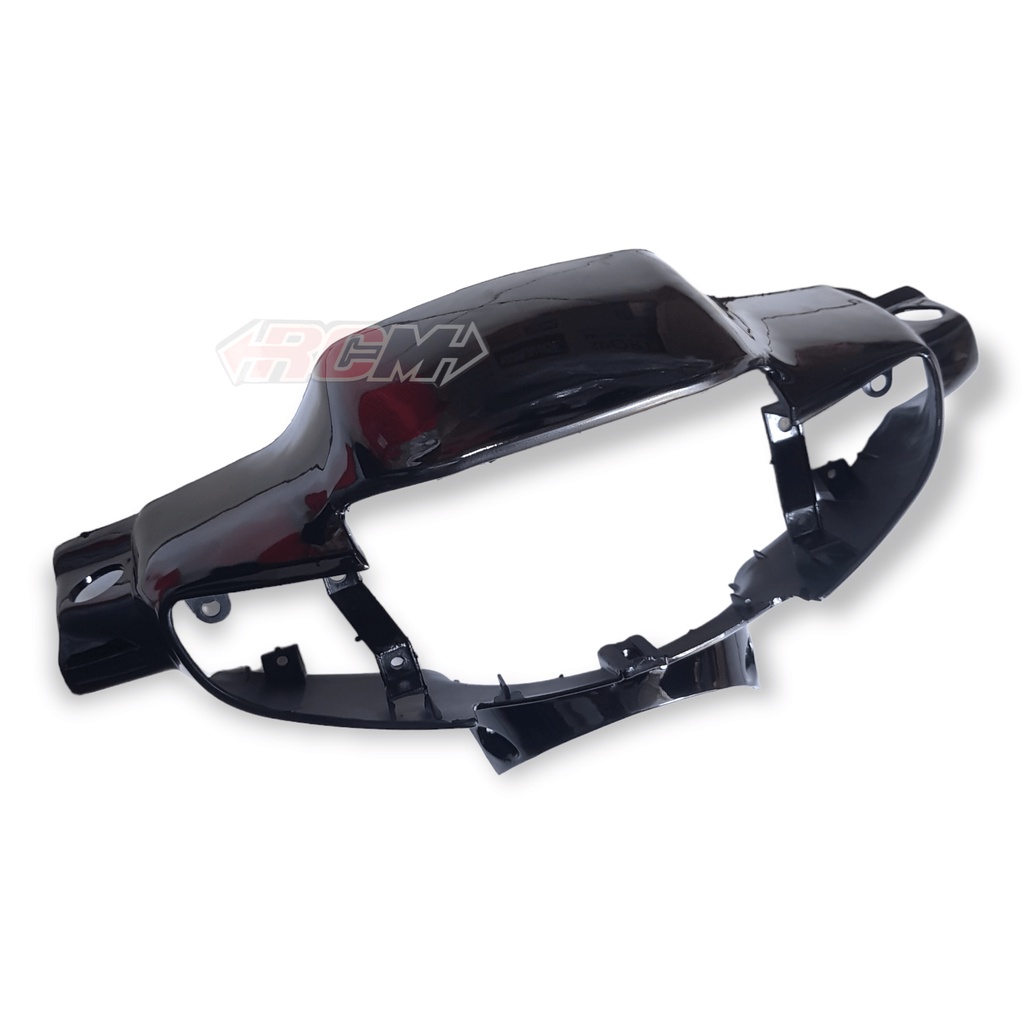 COVER HANDLEBAR BATOK TOTOK LAMPU DEPAN DPN HONDA SUPRA X X100 X 100 OLD LAMA TROMOL TEROMOL WARNA HITAM BLACK KEV BEST QUALITY BAHAN TEBAL JAMINAN KUALITAS