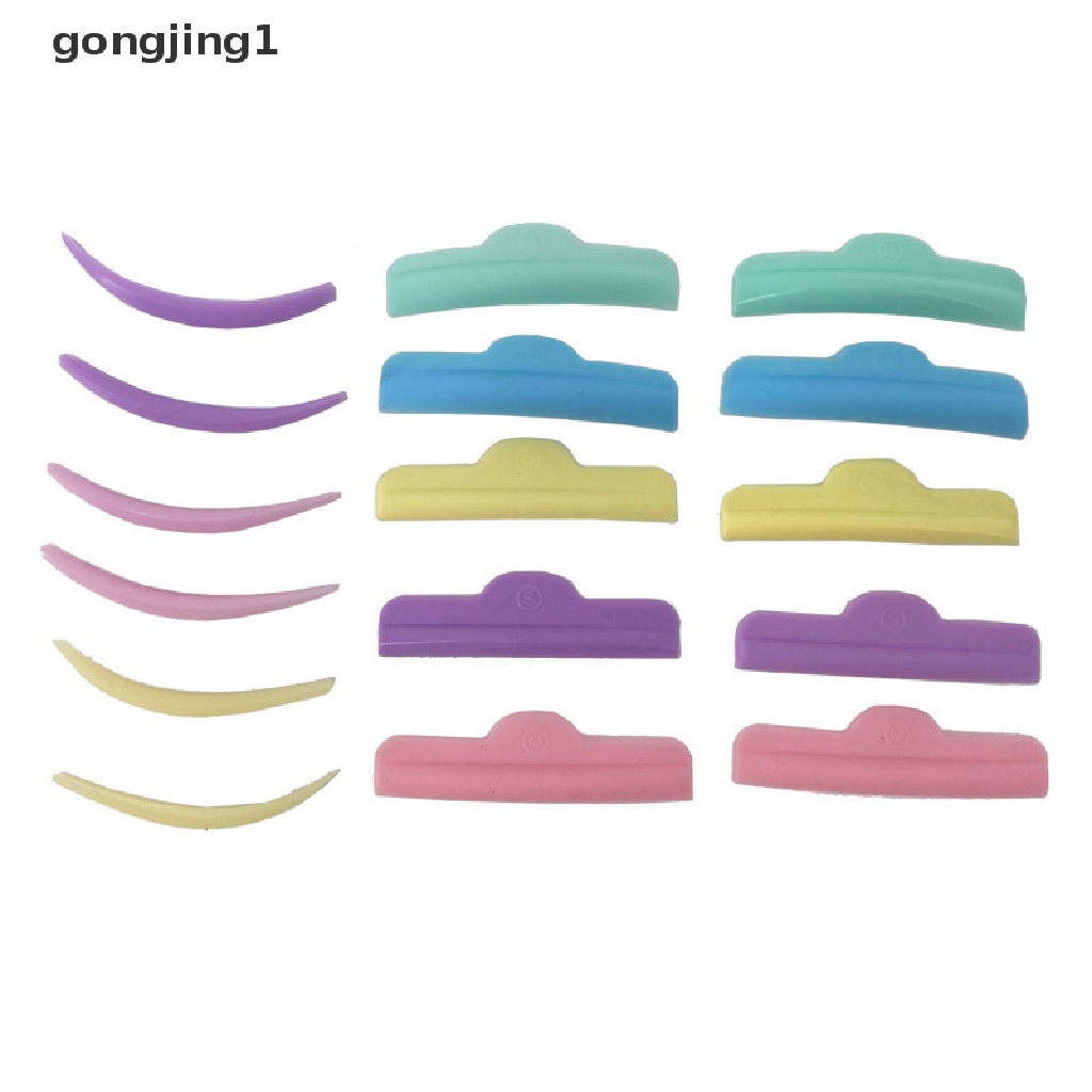 Ggg 3per5 /8Pasang Lash Lift Lifg Curlers Curl Silicone Shields Pads Reusable Perm ID