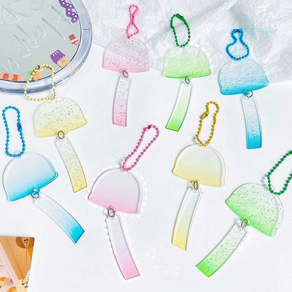 [Elegan] Goo Card Windbell Ornaments 5pcs Kreatif DIY Kerajinan Hadiah Scrapbooking Akun Tangan Mainan Anak Liontin Ornamen