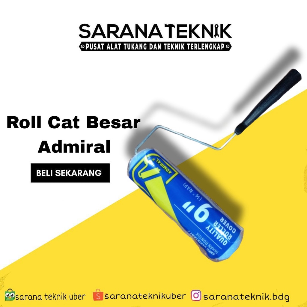

[SARANA TEKNIK] Rol Cat Besar ADMIRAL / Roll cat Besar admiral / Roll Cat