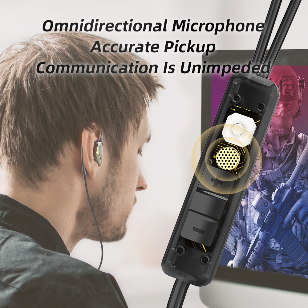 Ut-01 Earphone Game Komputer 7.1 Channel Antarmuka USB Headphone Subwoofer Headset Kabel Dengan Mikrofon