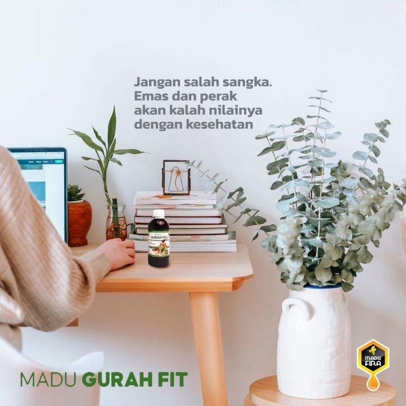 (Bisa COD) MADU GURAH FIT GURAHFIT [DISTRIBUTOR RESMI] OBAT BRONKHITIS BATUK ASMA FLU OBAT BATUK ORIGINAL ASLI