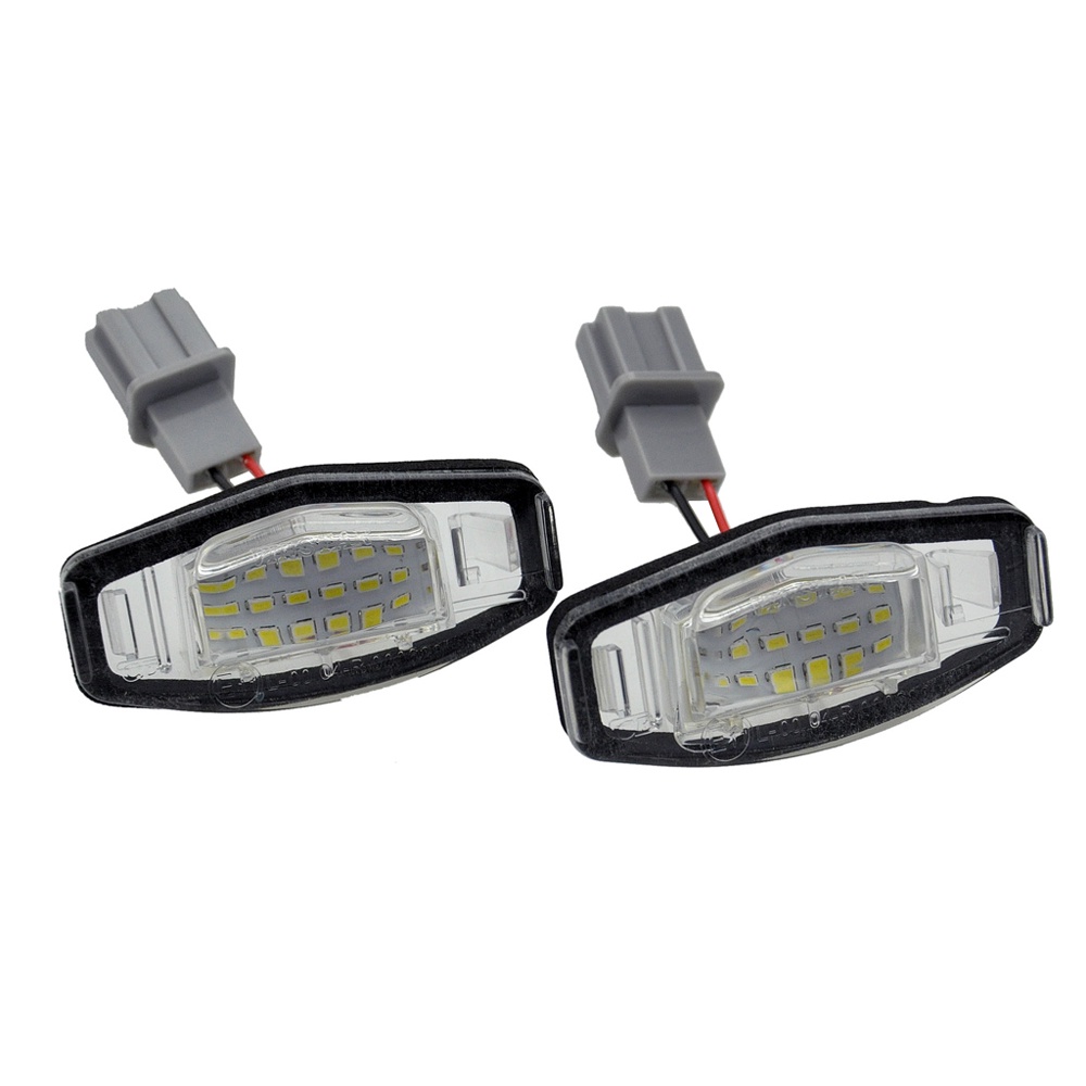 2pcs Led Plat Lampu Mobil styling Led Tail light Putih Lampu Led Untuk Honda Civic Accord Untuk Acura MDX RL TL TSX RDX ILX