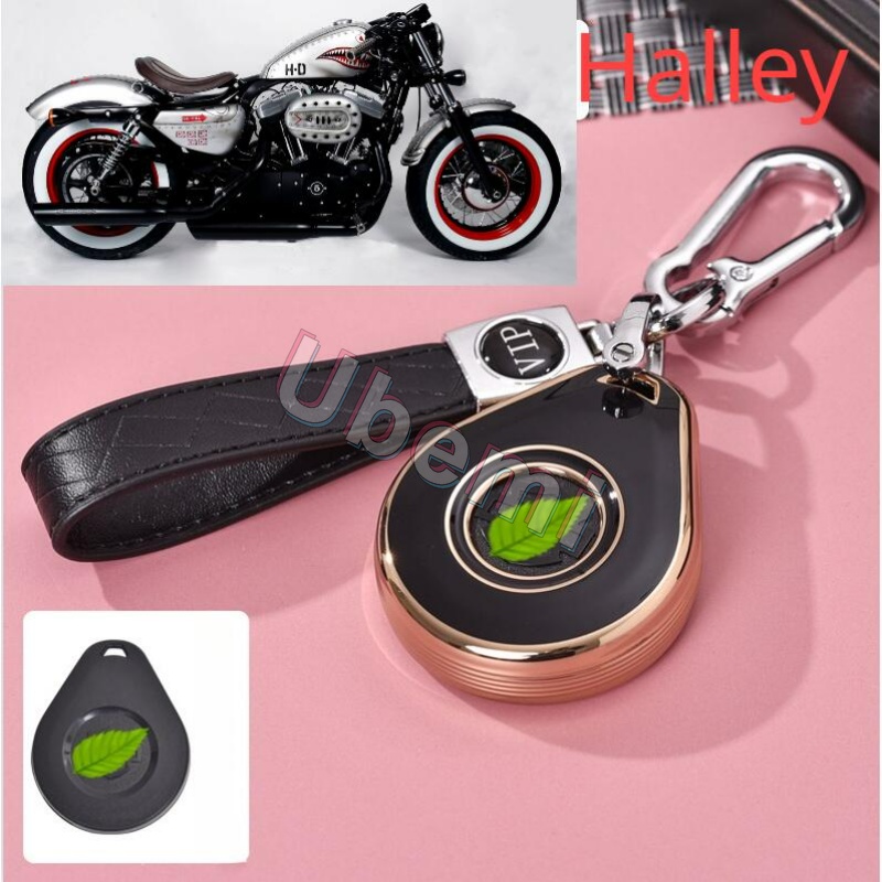 1pcs/cover Case Kunci Motor Harley keychian Street Fighter Harley X48XL883 Gliding Fat Boy X1200 Induktif Remote Control key Case Gesper