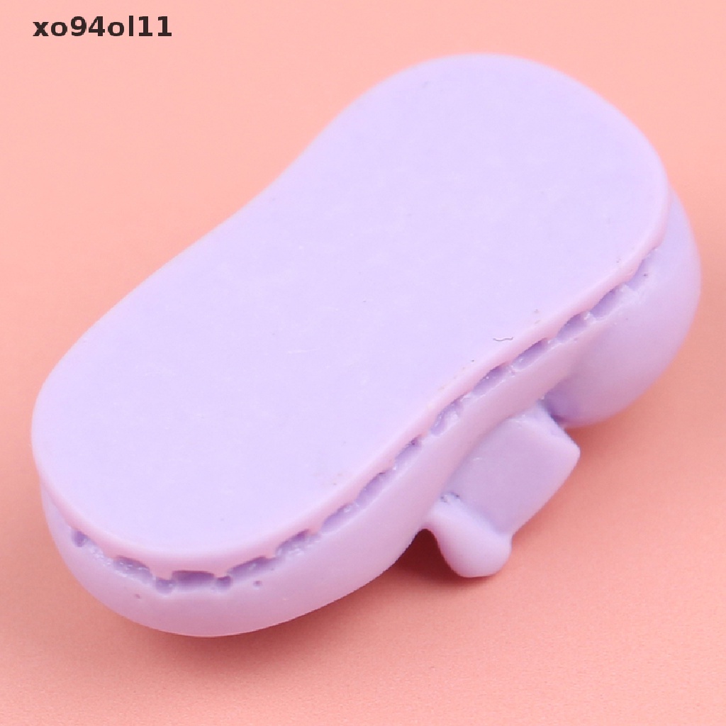 Xo 10Pcs 1: 12rumah Boneka Miniatur Kartun Sandal Model DIY Phone Case Aksesoris OL