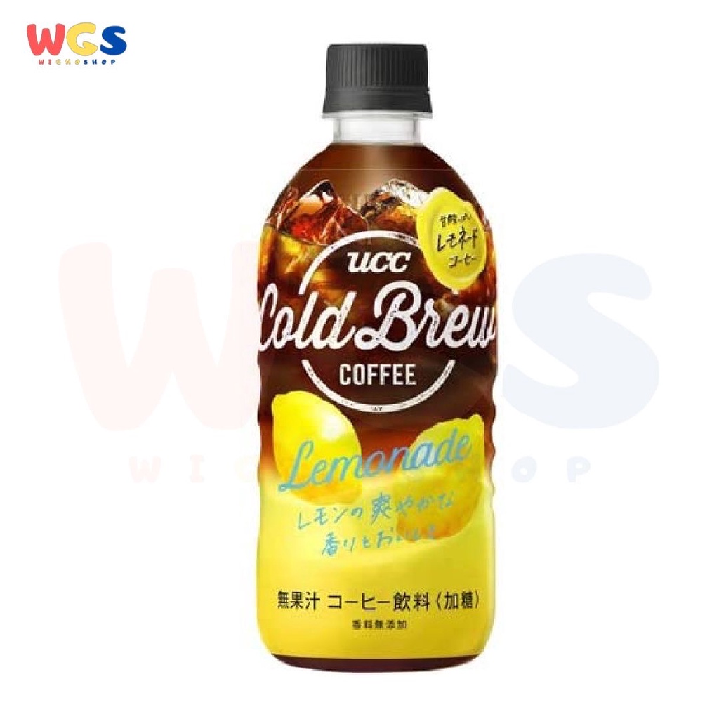 UCC Ueshima Cold Brew Coffee Lemonade Sweet &amp; Sour Taste Bottle 500ml