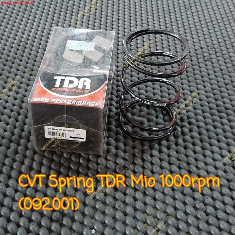 CVT SPRING PER CVT MIO SPORTY MIO SOUL TDR 1000 RPM 1500 RPM 2000 RPM