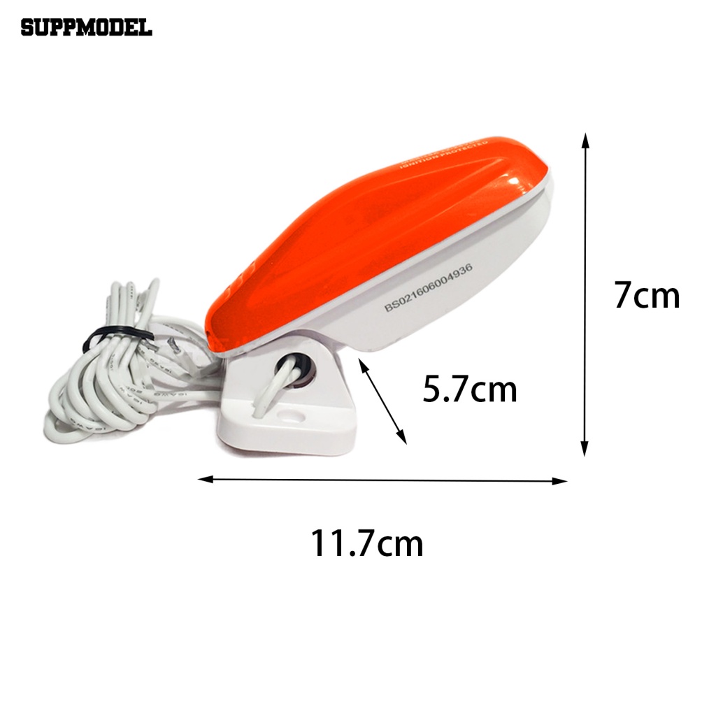 Suppmodel Saklar Pompa Air Dasar Snap-on Yang Dapat Dilepas Aksesori Perahu Kapal Laut Bilge Pump Float Switch Sensitif