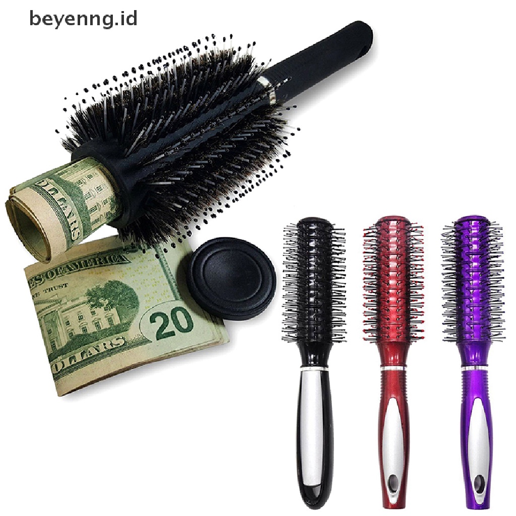 Beyen 1PC Stash Wadah Rahasia Diversion Sikat Rambut Aman Untuk Menyembunyikan Uang Cash Comb ID