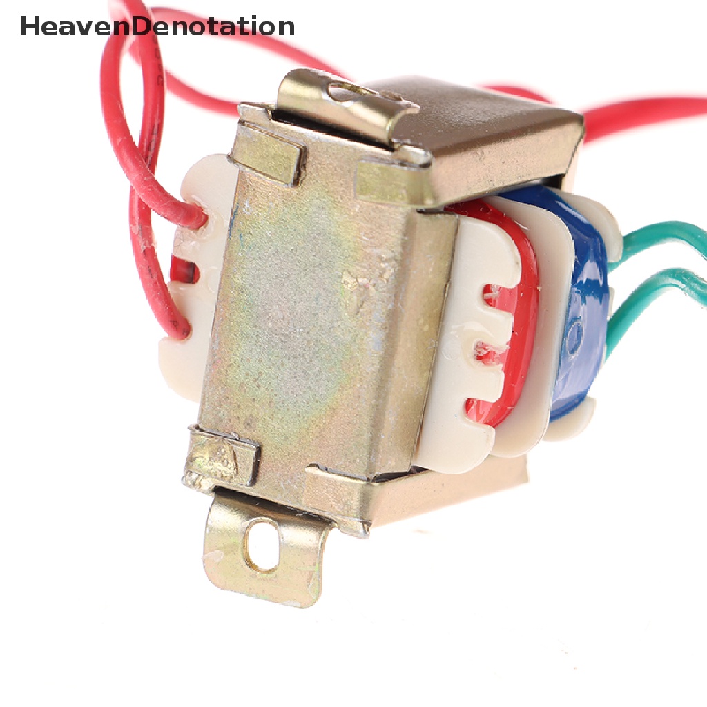 [HeavenDenotation] Ac 6V-24V Tegangan Output 1W EI Copper Core Input 220V Voltage Copper Transformer HDV