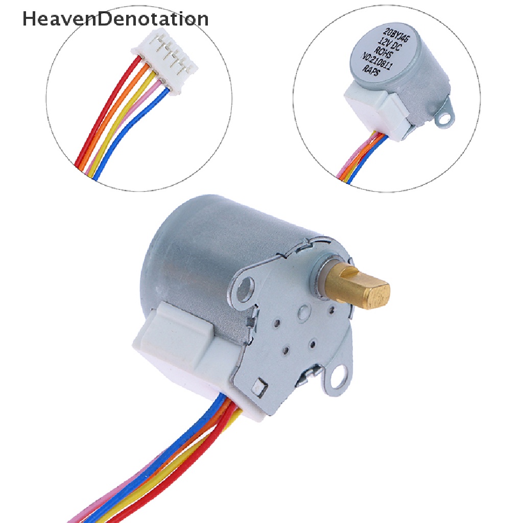 [HeavenDenotation] Untuk Ac Panasonic 20BYJ46 Wind Deflector Step Motor Angin Motor HDV