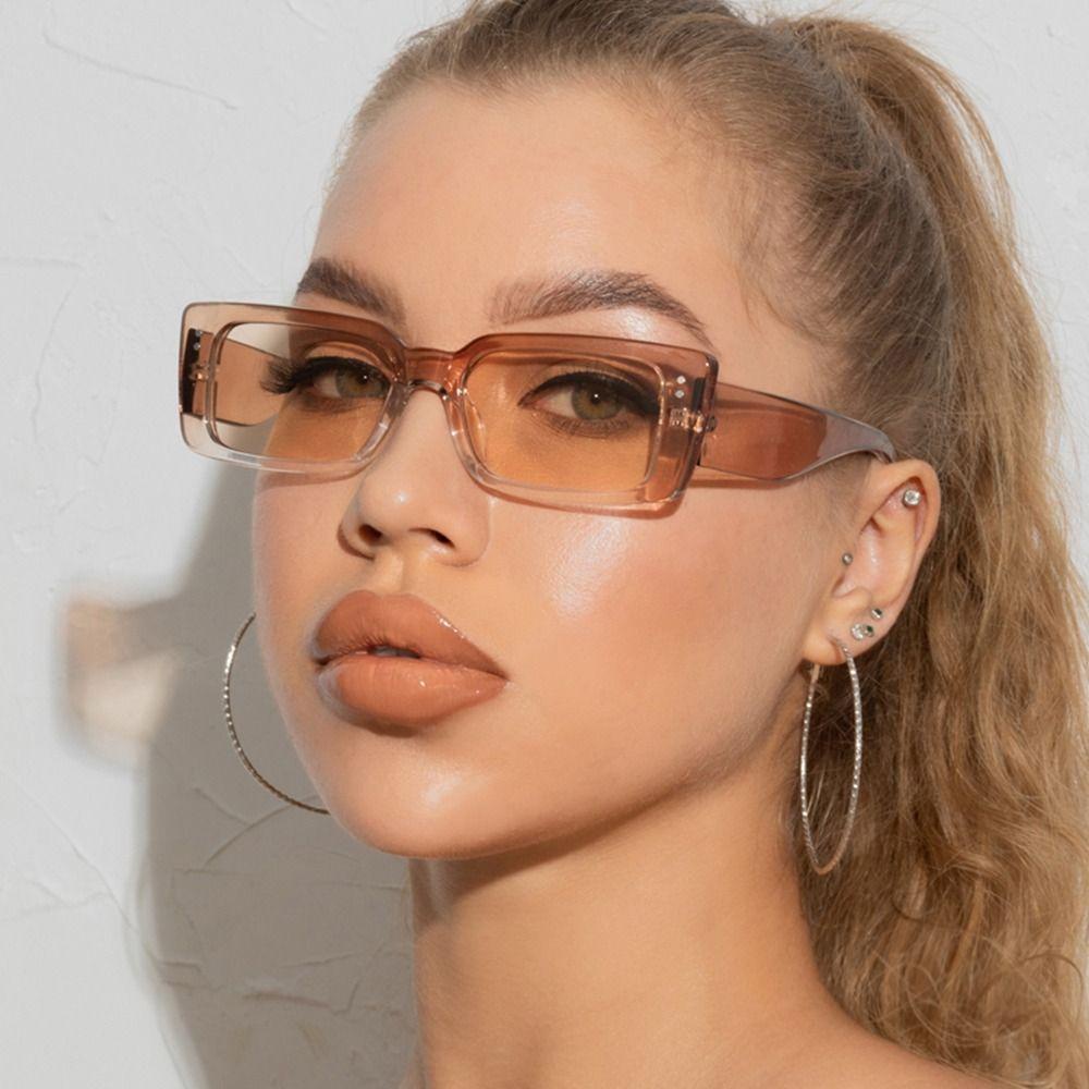 LILY Kacamata Hitam Untuk Wanita 90s Trendy Frame Kecil Retro Shades