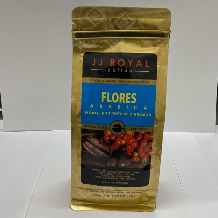 

JJ ROYAL COFFEE FLORES 200GRAM