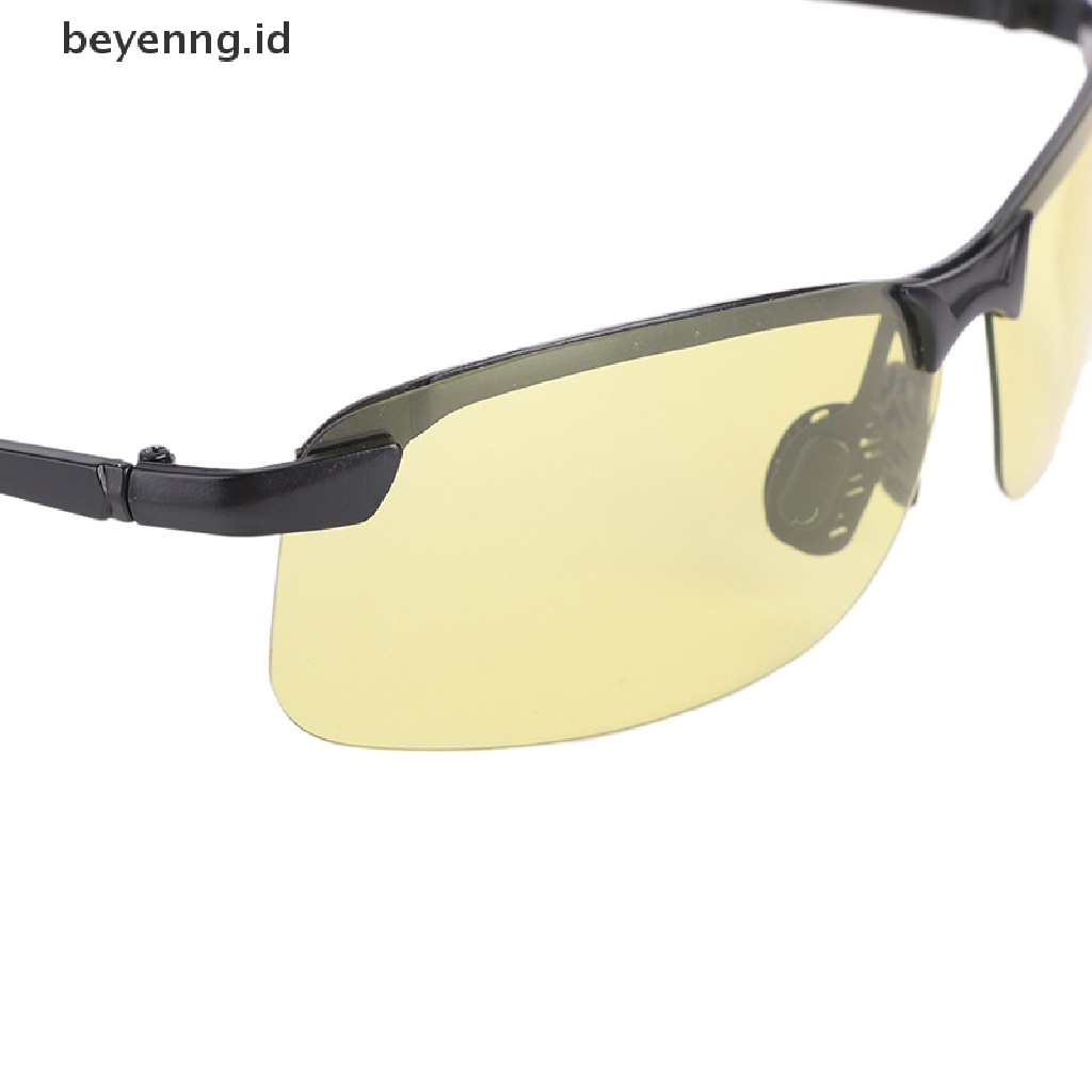 Beyen Kacamata Mengemudi Terpolarisasi Laki-Laki Berubah Warna Kacamata Matahari Siang Malam Vision Eyewear ID