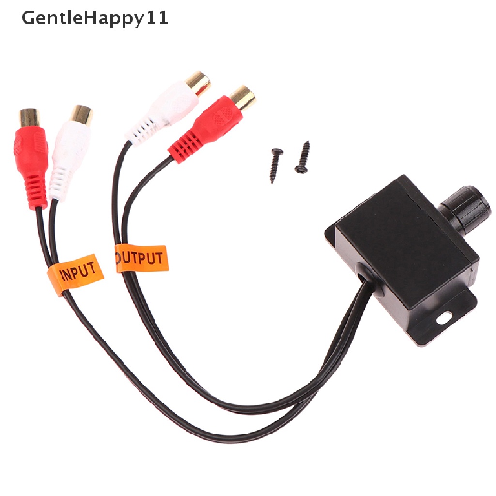 Gentlehappy New Car Amplifier Pengatur Volume Speaker Bass Controller Amplifier Audio Mobil id