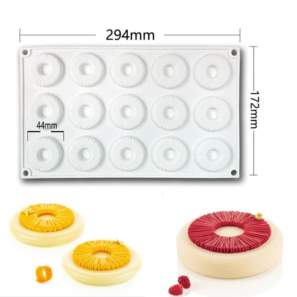 Populer 3D Donut Craft Clay Tools Resin Handmade Mousse Mold