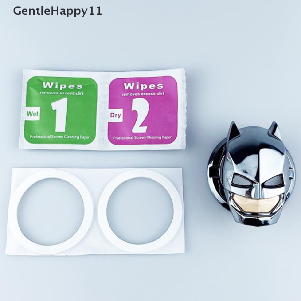 Gentlehappy Batman Car Interior Engine Ignition Start Stop Push Button Saklar Cover Stiker id