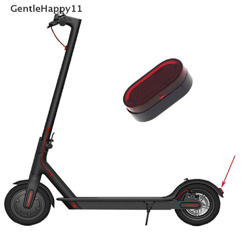 Gentlehappy 1pc Kap Lampu Spakbor Belakang Skuter Elektrik Untuk Xiaomi M365 Electric Scooter id