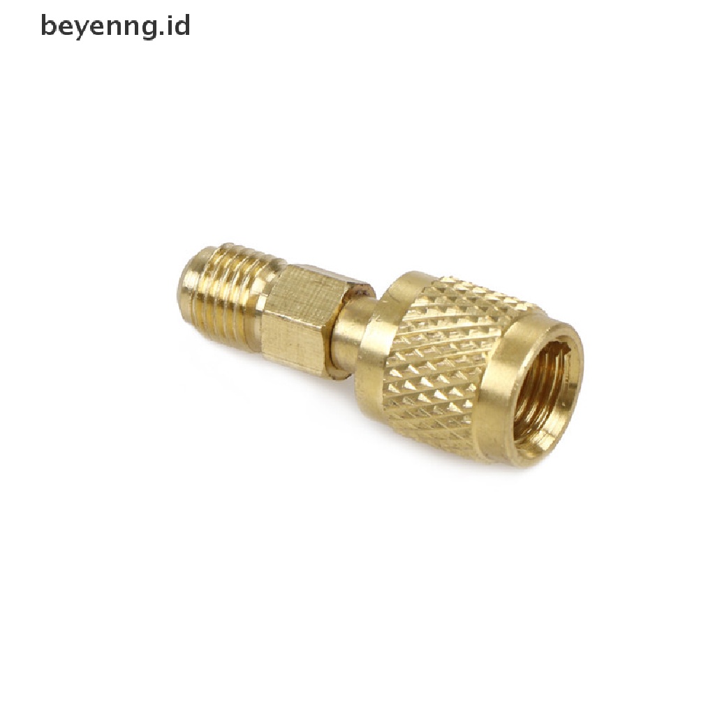 Beyen New R410 Adaptor Kuningan 1per4 &quot;Pria Ke5Per16&quot; Female Charging Hose Ke Pompa ID