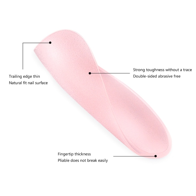 Siy 300x Full Cover Fake Nail Tips Paku Peti Mati Tips Ballerina-False Nails for-Salon