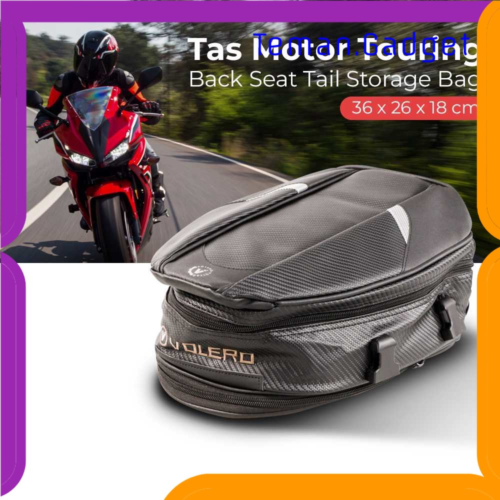 TG - OTO VOLERO Tas Motor Touring Back Seat Tail Storage Bag - RR9014