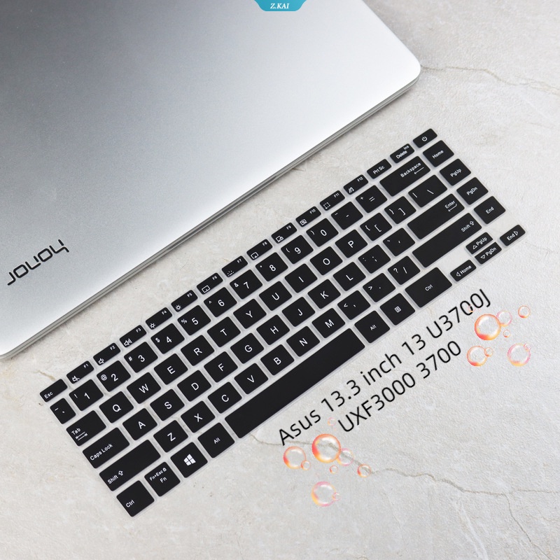 Laptop Full Set Keyboard Film Untuk Model Asus 13.3 Inch Zenbook Flip13 U3700J UXF3000 3700 Silikon Film Pelindung Anti Air [ZK]