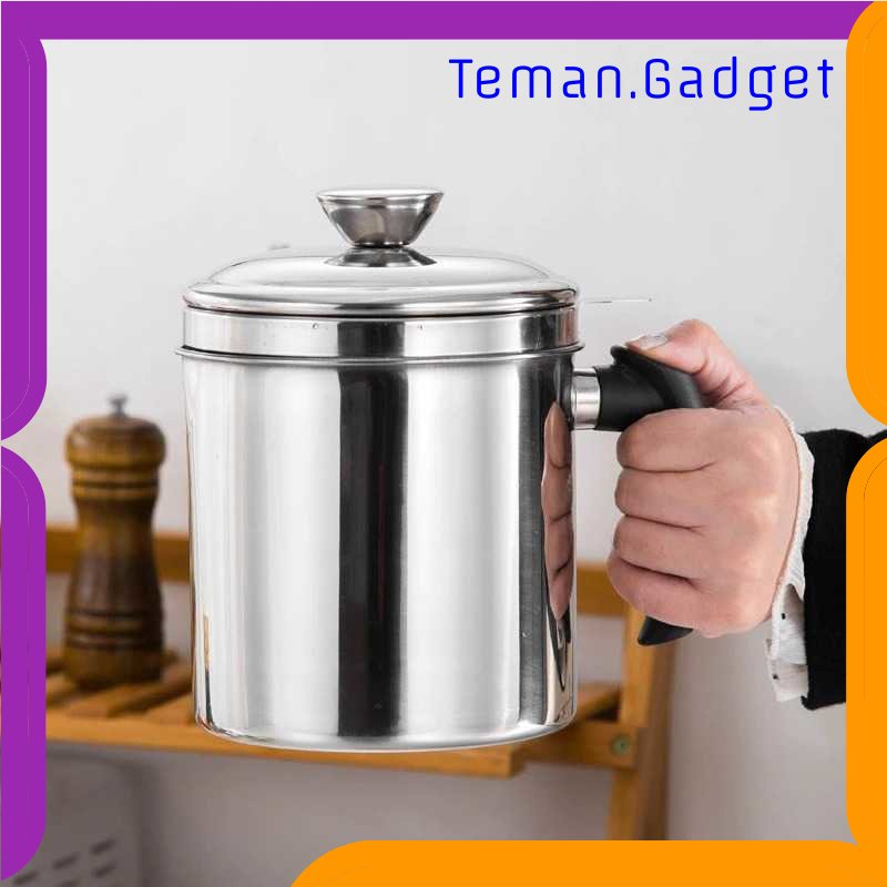 TG - DPR Upnzt Saringan Minyak Oil Strainer Stainless Steel 1150ml - 2102