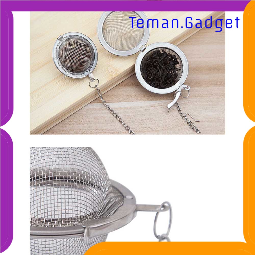 TG - DPR JETTING Filter Saringan Teh Reusable Tea Infuser Strainer - K520