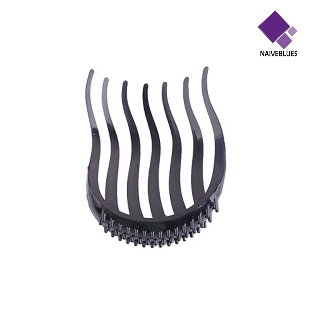 &lt; Naiveblues &gt; Insert Hair Clip Easy Attachment Warna Gaya Gelombang Insert Rambut Untuk Wanita