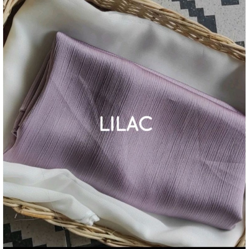 Hijab Pashmina Silk Cardenza Malay Size 180x75/hijab Kerudung Pashmina Silk Cardenza Malay warna lil