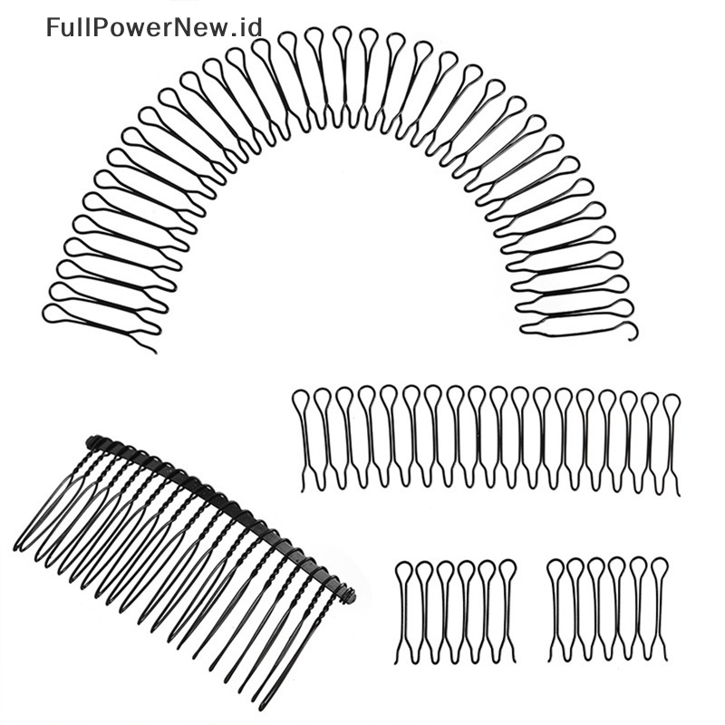 Power Hair Finishing Clip Scrunchie Invisible Comb Gigi Tempat Rambut Tambahan UShape Clip ID