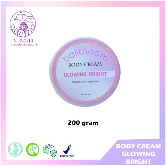 Narwastu Balibloom Body Cream 200 gr