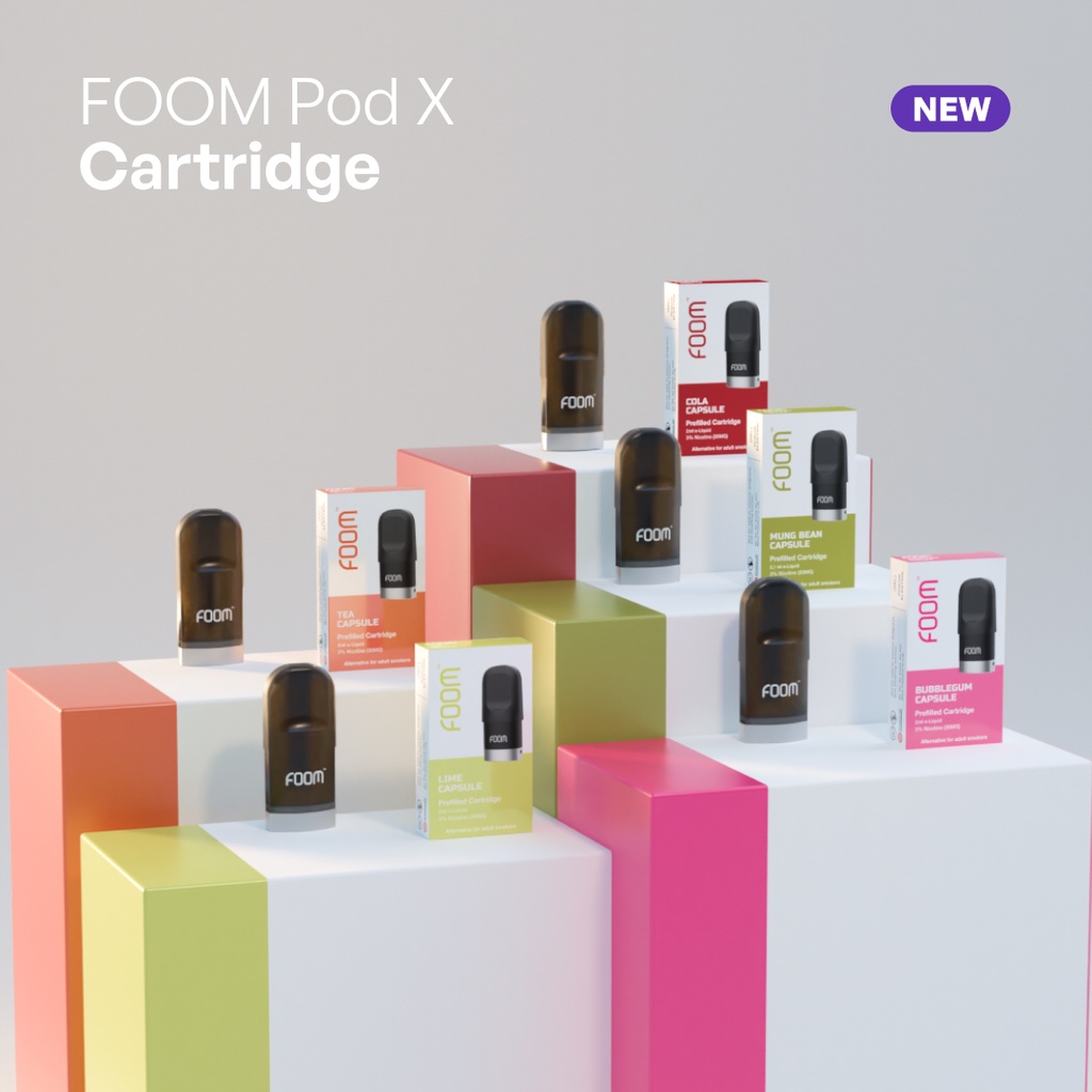 PREFILLED CARTRIDGE FOOM X - Mung Bean Capsule