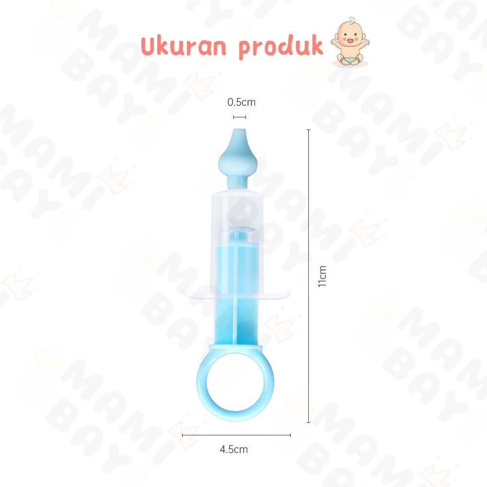 Mamibayi Nasal aspirator baby alat sedot penyedot ingus bayi model jarum suntik pembersih hidung bayi