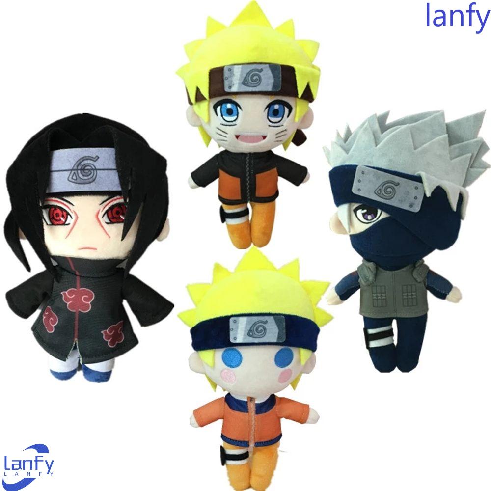 Lanfy Naruto Plush Doll Anime Jepang Anak Hadiah Kakashi Anime Figure Mainan Boneka Boneka Lembut Mainan