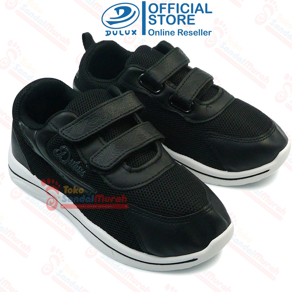 Toko Sendal Murah - Sepatu Sekolah Warna Hitam Putih / Sepatu Sekolah TK SD / Sepatu Ringan Trendy  Uk 28 - 35 / Sepatu Anak Model Prepet Terbaru [Toko Sendal Murah BX 8050]