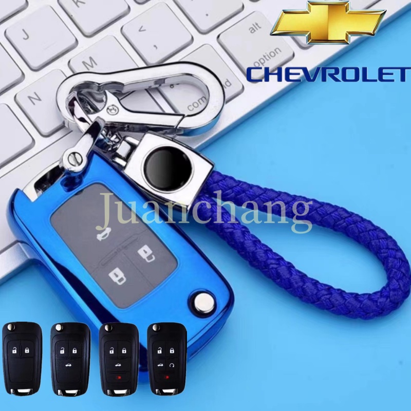 2per3 /4 /5Tombol TPU Penutup Kunci Mobil Untuk Chevrolet Cruze Aveo colorado Trax Sail Malibu Captiva Opel Vauxhall Astra J Corsa Insignia Remote Flip key cover Cas keychain Aksesoris