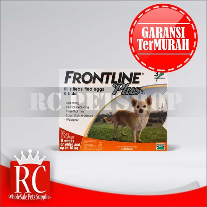 Obat Kutu Anjing/ Dog up to 10kg Frontline Plus