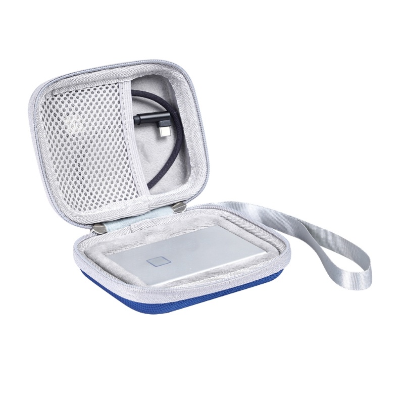 Auro Travel Hard Bag Tas Pelindung Untuk T7 T7 touch External SSD Zipper Pouch Kerang