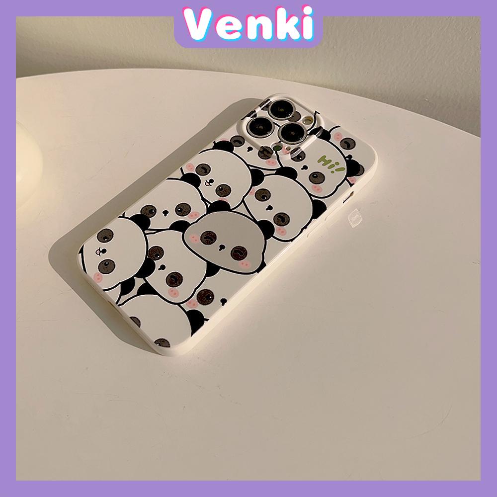 VENKI - For iPhone 11 iPhone Case White Glossy TPU Soft Shell Shockproof Phase Cover Protection Cute Red Panda Compatible with iPhone 14 13 Pro max 12 Pro Max xr xs max 7Plus 8Plus