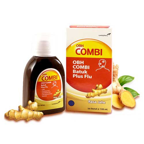 

OBH COMBI BATUK PLUS FLU RASA JAHE SYRUP BTL 100 ML - MENGATASI GEJALA FLU