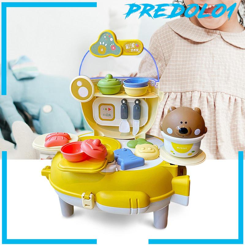 [Predolo1] Mainan Rumah Bermain Anak Pretend Playset Adorable Realistis Untuk Travel Party Trip