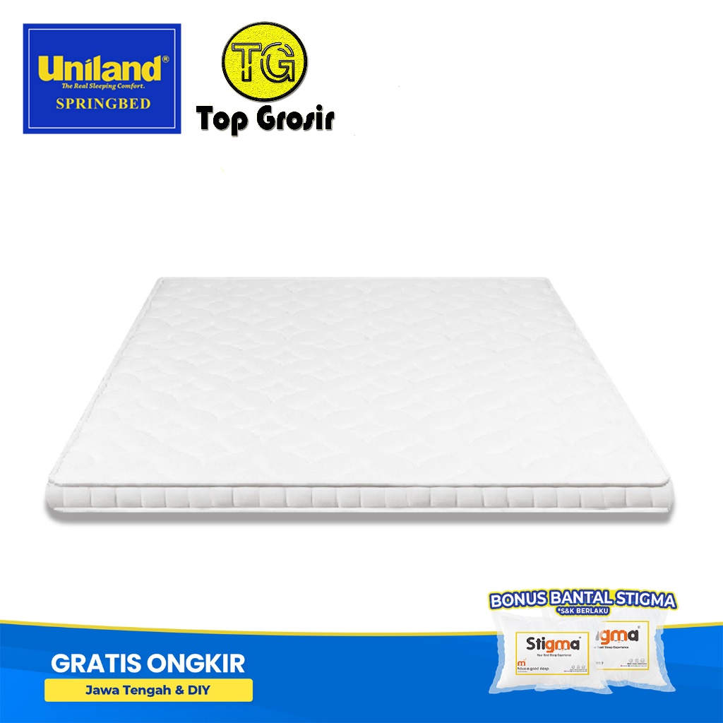 Uniland Mattress Topper 120 x 200 8cm - Kasur Busa Springbed UNILAND PURBALINGGA