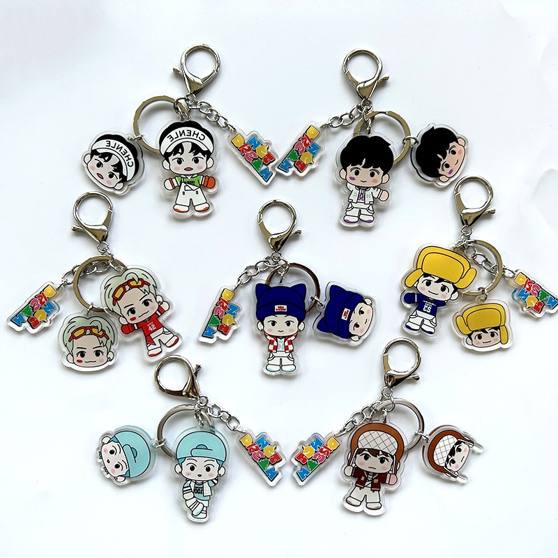 1pc Gantungan Kunci Akrilik Permen NCT DREAM NCTDREAM Kartun Figure Key Ring Gantung