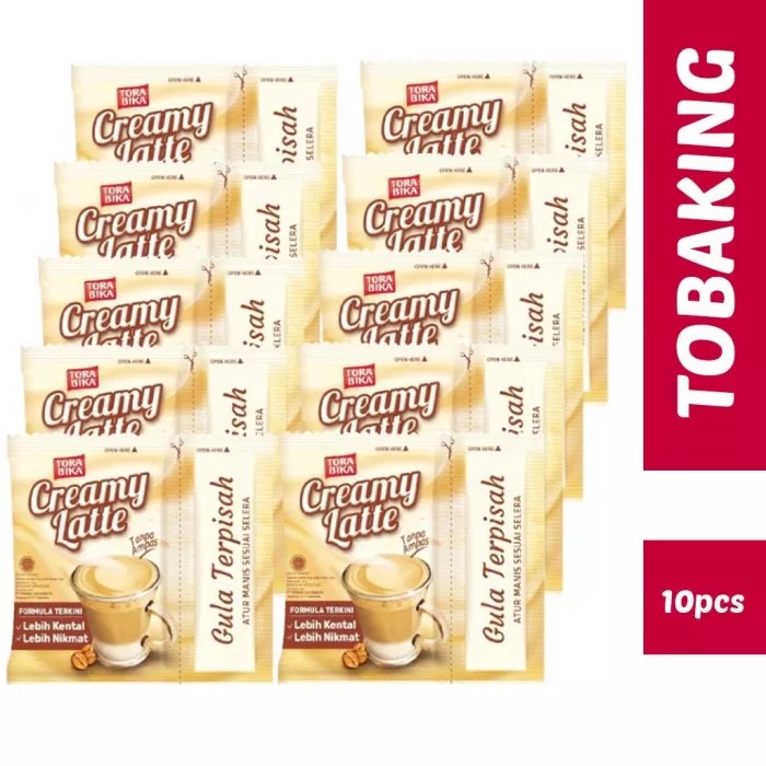 

KOPI TORABIKA CREAMY LATTE RENCENG ISI 10PCS X 25gr GULA TERPISAH COFFEE TANPA AMPAS SACHET RENCENGAN MINUMAN SEDUH INSTANT INSTANT PRODUK MAYORA GROSIR MURAH BANDUNG