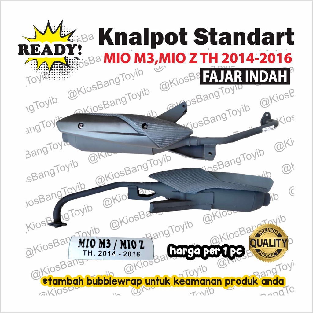 Knalpot Standart ORI Yamaha Mio M3 Mio 2014-2016 (FAJAR INDAH)