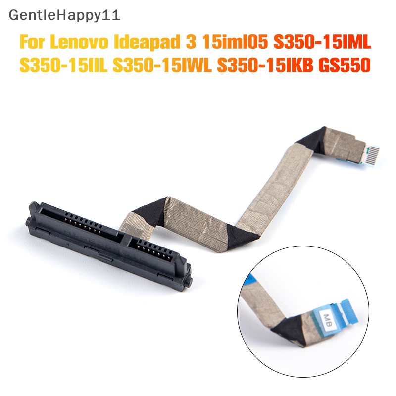 Gentlehappy Untuk Lenovo Ideapad 315iml05 S350-15IML GS550 SATA HDD Konektor Kabel Fleksibel id