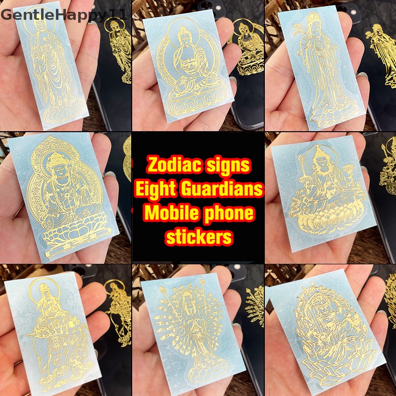 Gentlehappy Buddhist Budha Stiker Handphone Stiker Casing Ponsel id
