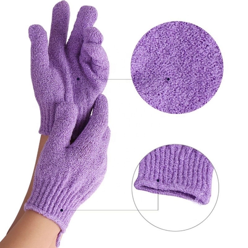 Sarung Tangan Scrub Mandi Serbaguna Shower Scrubber Exfoliating Glove Bath Scrub Golve BT103