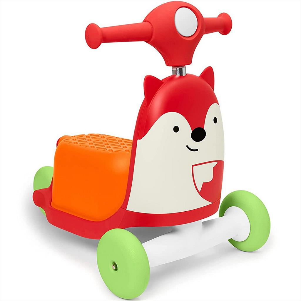 Skip Hop Zoo Ride On 3in1 184350 Fox Scooter Anak